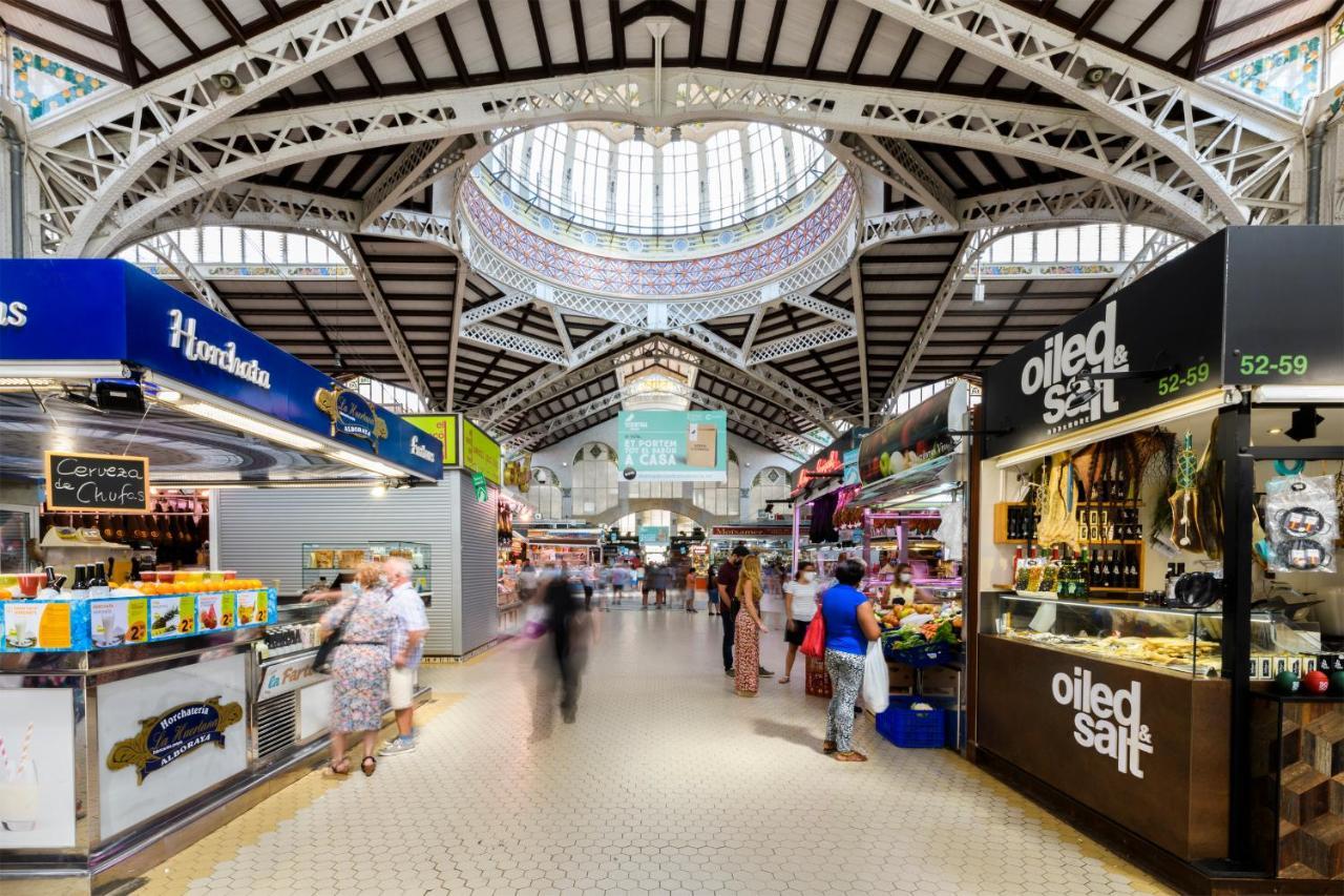 Ttdssa Vlc Ramellets Street Central Market Valencia Eksteriør billede