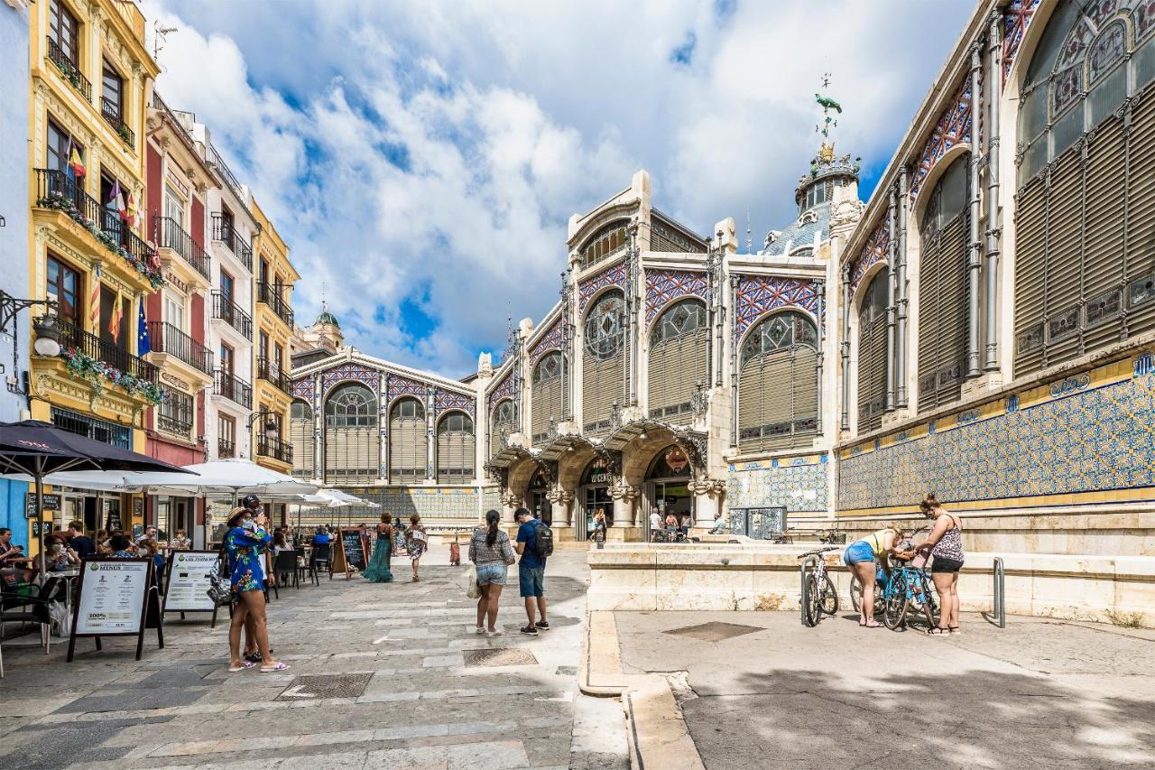 Ttdssa Vlc Ramellets Street Central Market Valencia Eksteriør billede